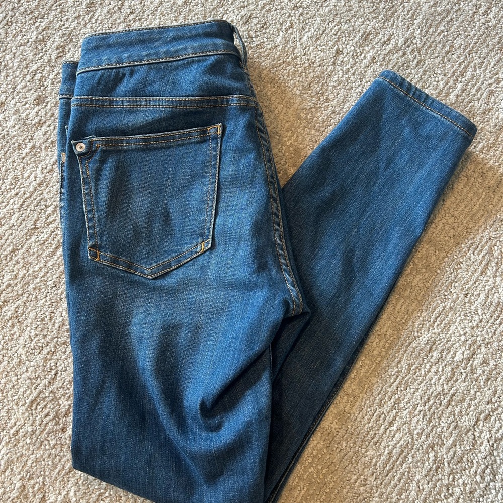 Anthropologie High-Rise Denim Legging